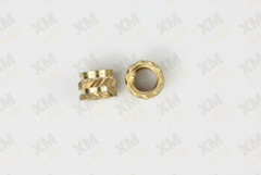 25 Pcs M3 x 3mm Knurled Brass Threaded Heat Set Inserts 3D Printing