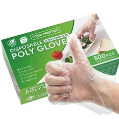 Disposable Food Service Plastic Gloves For Kitchen Serving Disposable Glove