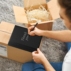 Bubble Mailers 6X10 Inch 100 Pack Black Opaque Padded Envelopes | Usable Size 6X