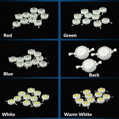 3W Light Beads SMD High Power LED COB Chip Cool/Warm White Red Green 50 100pcs