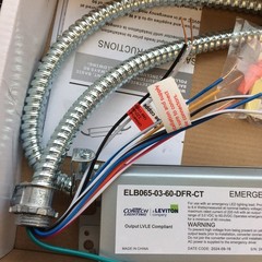 CONTECH ELB065-03-60-DFR-CT Emergency LED Driver 3-60V @ 200MA, 8.4W, 120/277V