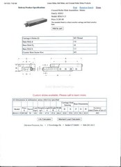 New Del-Tron Deltron RSA3-1.5 Ball Roller Slide Assembly #TS