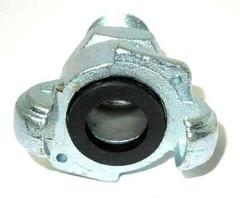 3/4″ Male NPT Universal Crowfoot Coupling Chicago Fitting Plated Iron SFM075