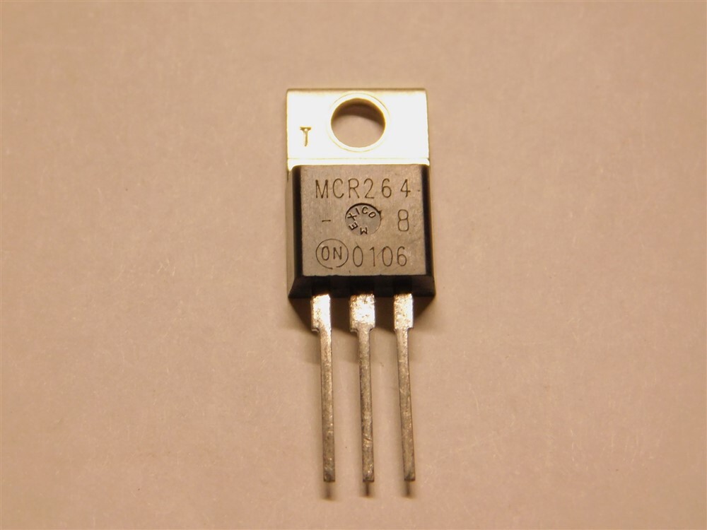 5 ON Semiconductor MCR264-8 600V 40A Silicon Controlled Rectifiers TO-220AB