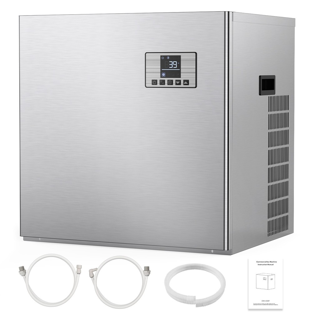 Commercial Ice Maker Machine 400 lbs/24 h Self-Cleaning Ice Machine – Head Only