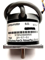 Parker QM-57-51 Compumotor Hybrid-Stepper Motor, 90-130VAC, NEMA 23, 65oz-in