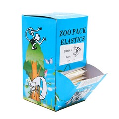 Dental Orthodontic Zoo Pack Elastics Bands 3.5OZ 6.5OZ 5000Pcs/Pack Multi-sizes