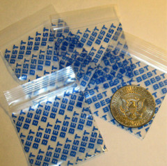 BULK DIME BAGS. 10,000pc 2″x 2″ – WE CHOOSE STYLES (1000pc x 10 packs)