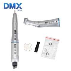 Dental Slow Low Speed Handpiece Push Contra Angle/Air Motor NSK Style 4 Holes