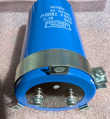 Nippon Chemi-com Large Capicitor 6NC32L 04 + Positive U36D – 250 V 7800 uf #Y22