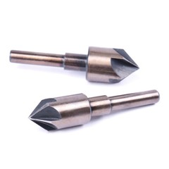 Countersink Drill Bit Set, 5 Flute Chamfering Cutter for Metalworking, High Spee