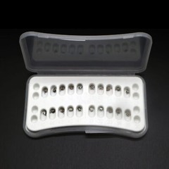 Orthodontic brackets self-ligating metal braces MIM Roth/MBT.022 hooks on 3/345