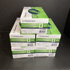 Kimberly-Clark Nitrile Gloves Extra Small 5 Boxes with 200 Gloves Each