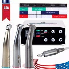 Dental Brushless Electric Micro Motor /1:5 Increasing 1:1 Contra Angle Handpiece