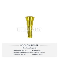 Healing Cap Abutments NC/RC Analog Cover Screw Titanium Fit Straumann ITI BLT