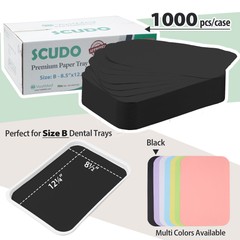 1000PCs Premium Paper Tray Covers Size B (8.5″x12.5″) Disposable for Dental Tray