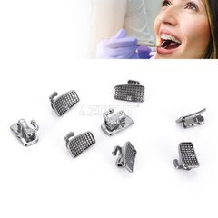 AZDENT Dental Orthodontic Buccal Tubes/ 1st Molar Brackets/ Metal Lingual Button