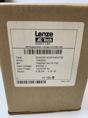 Lenze smd frequency inverter ESMD551X2SFA 0.55kW 0.75HP NEW original packaging