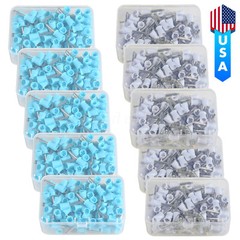 100-1000*Dental Rubber Prophy Tooth Teeth Polish Polishing Cups Latch type brush