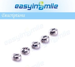 Dental kid crowns stainless steel temporary Primary molar crowns 48 sizes