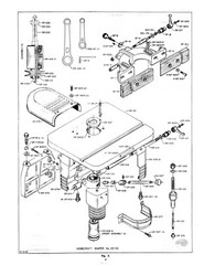 Delta Homecraft Wood Shaper 43-110, 43-120 & Others Op, Maint, Part Manual #1974