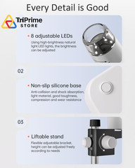 Coin Microscope, 4.3 Inch Digital Microscope 1000X 4.3Inch, White