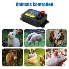 Electric Fence Charger 10 Joule 2 Mile Range 8 Acre Plug In Electric Fence