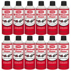 CRC 05103 QD Electronic Quick Drying Formula Contact Cleaner 11 Oz. Pack of 12