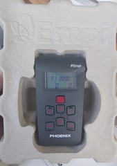 Empi Phoenix TENS NMES Unit Complete Kit Open Box Neuromuscular Stimulator