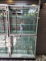 Illuminated Glass Retail Display Case