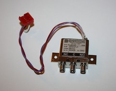 Ducommun DB Products 2S5A31LA RF Microwave Coaxial Transfer Switch 18GHz 48VDC