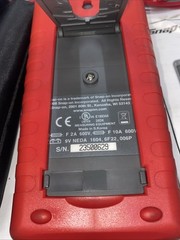 SNAP-ON Digital MultiMeter CAT III w/ Probes Bag EEDM503D
