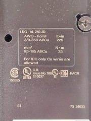 Square D JJA36200 I-Line Circuit Breaker 200A 3P 600V