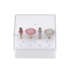 4 Pcs/box Dental Silicone Diamond 135°C Autoclavable Composite Polishing Wheel