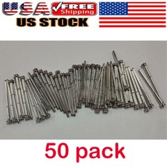 50PCS New Dental Lab Polishing Shank Mandrel Burs 2.35mm Jewelry Rotary Tool USA