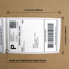 DYMO 4XL Thermal Shipping Labels 4×6 Jumbo Roll 1744907