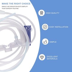 Disposable Irrigation Tube for Bien Air implant motor Sterile Packaged Tubing Pa