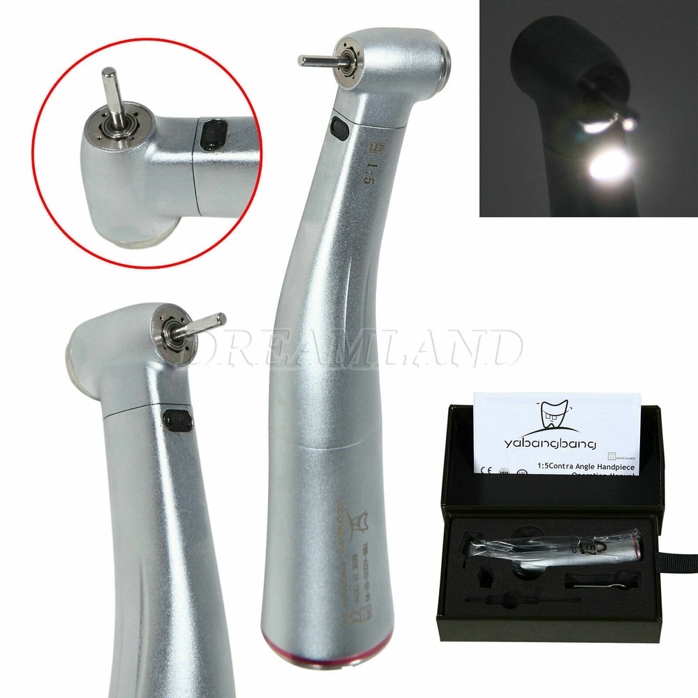 Dent Brushless Electric Micro Motor 2H/4H / 1:4.2 1:5 1:1 (LED) Contra Angle