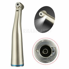 Dental 1:1 /1:4.2/1:5 LED Fiber Optic Contra Angle Handpeice Push Button Fit NSK