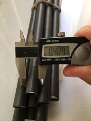 Carbon Fiber Tube Made in USA. 1/2″ / 12.45mm OD .44″ / 11.13mm ID X 20″ long