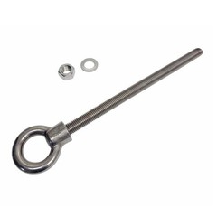 Marine Grade T316 Stainless Shoulder Eye Bolt 3/4″ x 12″, 4,700 lb WLL