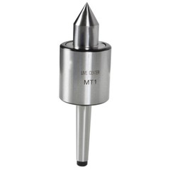 MT1 Live Center #1 Morse Taper 1MT Triple Bearing Lathe Medium Duty