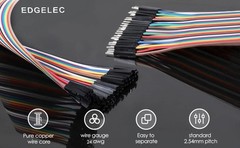120pcs Dupont Wire 10cm 15cm 20cm 30cm 40cm 50cm 100cm Optional Breadboard Ju…