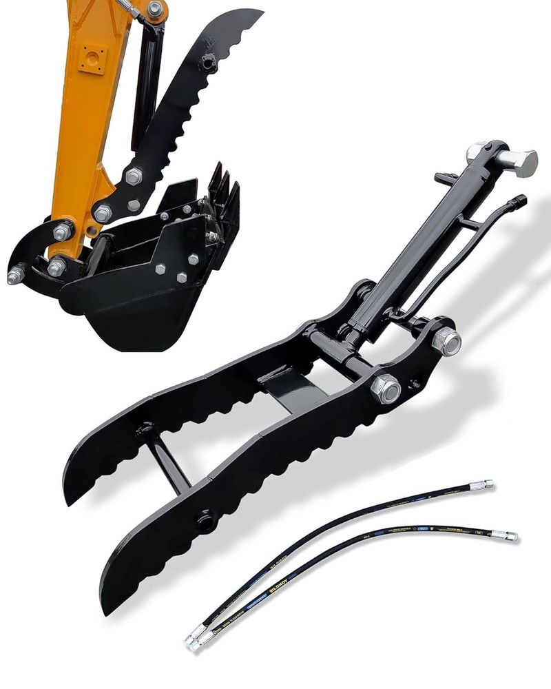 Hydraulic Thumb Clips Clamp Fit For Mini Excavators Small Digger Attachments