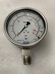 New WIKA 0-11 BAR / 160 psi Pressure Gauge EN837-1 Free Fast Shipping