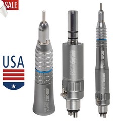 SEASKY Dental Straight Nosecone / Air Motor Low Speed Handpiece E-type 4 Hole st