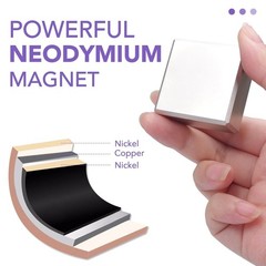 Super Strong N52 Block Magnet 40x40x20mm – Industrial Grade