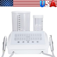 Dental Ultrasonic Scaler 2 IN 1 + Air Polisher Sandblasting Periodontal Therapy