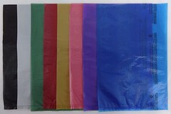 6 1/4″ x 9 1/4″ High-Density Plastic Merchandise Bag Variety of Colors & Qty.