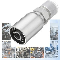 12Pack 1/2″ I.D. Hose x 1/2″ NPTF Male Hydraulic Hose End Crimp Fittings w/Cover